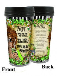 Travel Mug Irish Liquid Luck