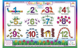 Counting Bugs Placemat