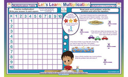 Let's Learn Multiplication Placemat