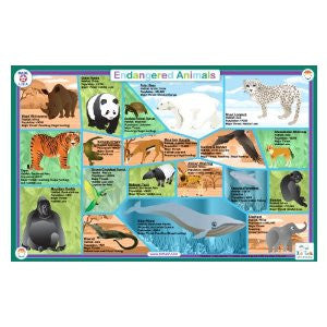 Endangered Animals Placemat