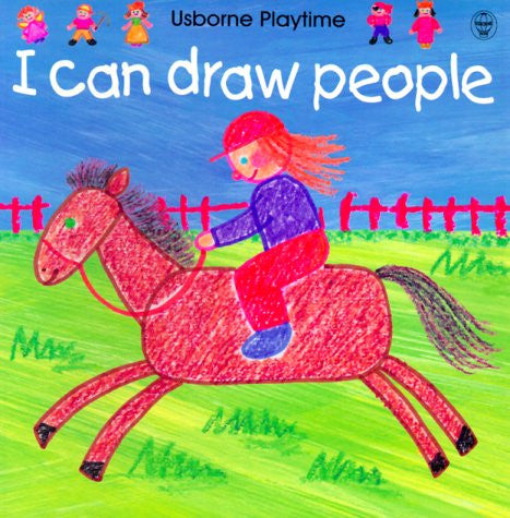 Usbourne Playtime I Can Draw People