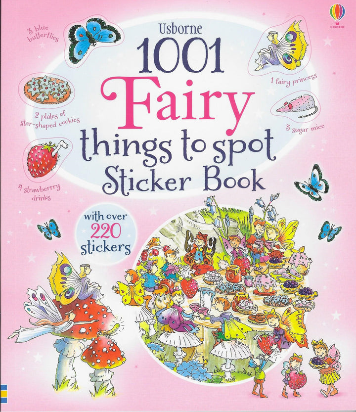 1001 Fairy Things to Spot Usbourne Sticker Book