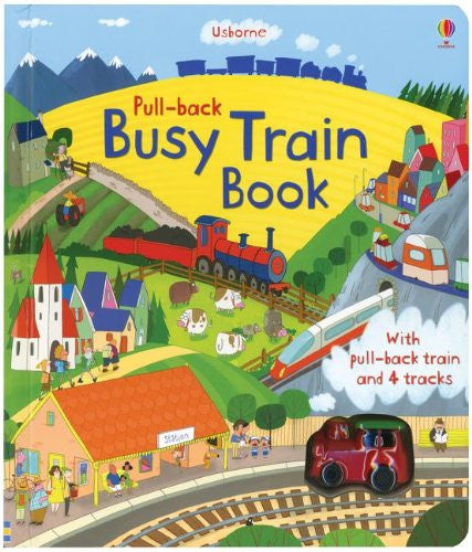 Busy Train Book Board Book
