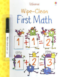 First Math Wipe Clean