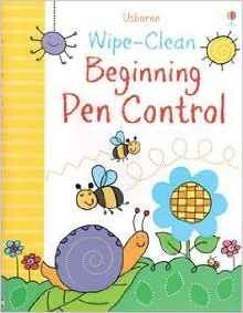 Wipe Clean Beginning Pen Control