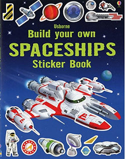 Build Your Own Spaceships Sticker Book Paperback