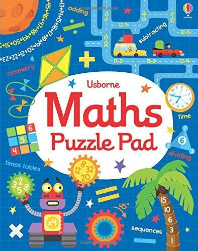 Math Puzzle Pad Paperback