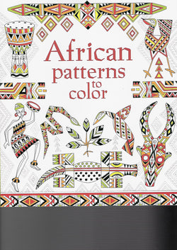 African Patterns to Color