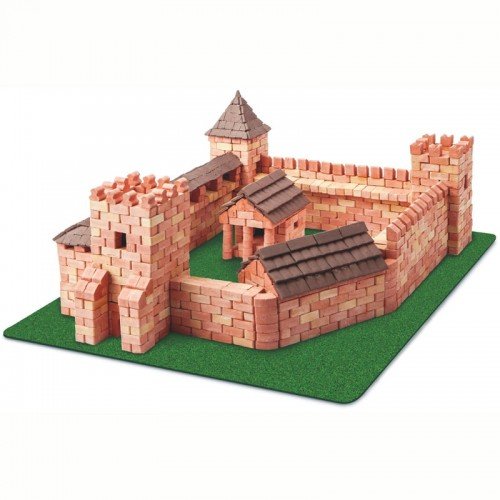 Red Castle 1800pcs Mini Bricks Construction Set