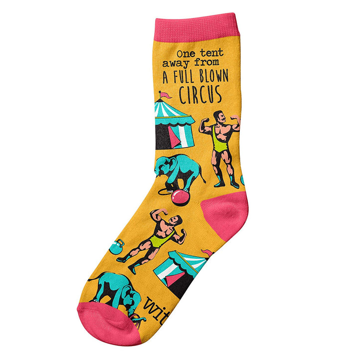Wit! Circus One Size Socks