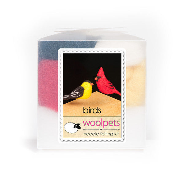 WoolPets Birds Needle Felting Kit