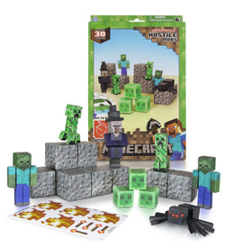 Minecraft Overworld Hostile Mobs Papercraft