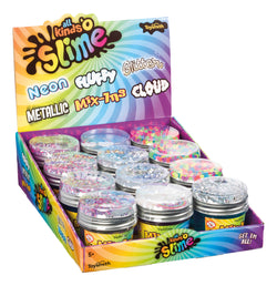 Toysmith - Mix-Ins Slime & Confetti Kit, Asst Styles/Colors, Party Gift
