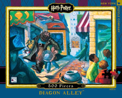 New York Puzzle Company - Diagon Alley 500 pc Puzzle