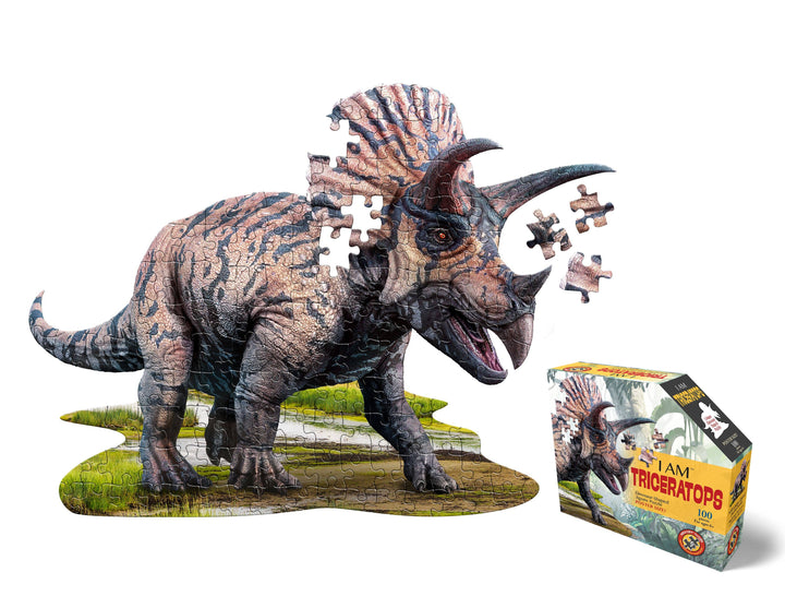 Madd Capp Games & Puzzles - Madd Capp Puzzle Jr- I AM Triceratops