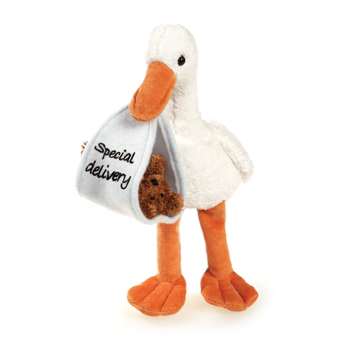 Plushland - Special delivery stork