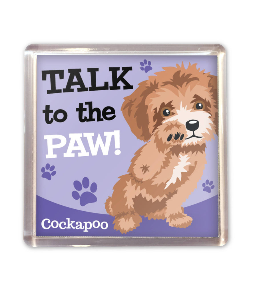 Cockapoo Whiskers History & Heraldry - Wags Whiskers Magnet - Cockapoo