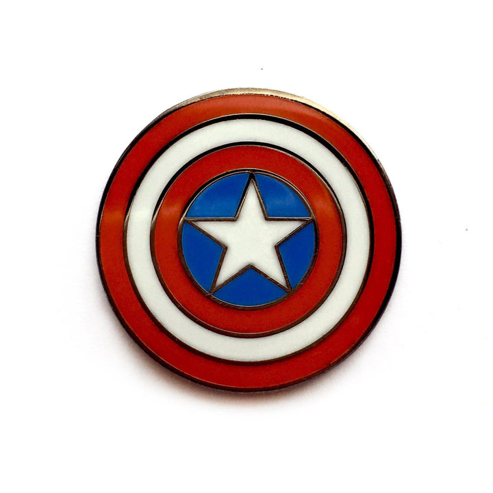 Kolorspun Captain America Pin