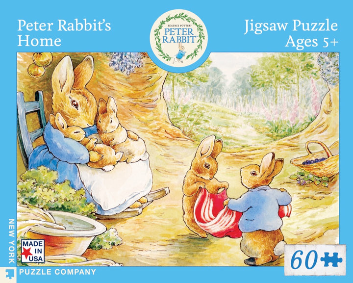New York Puzzle Company - Peter Rabbit‚Äôs Home 60 pc Puzzle