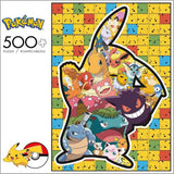Pikachu Silhouette Pokemon 500 pc Puzzle